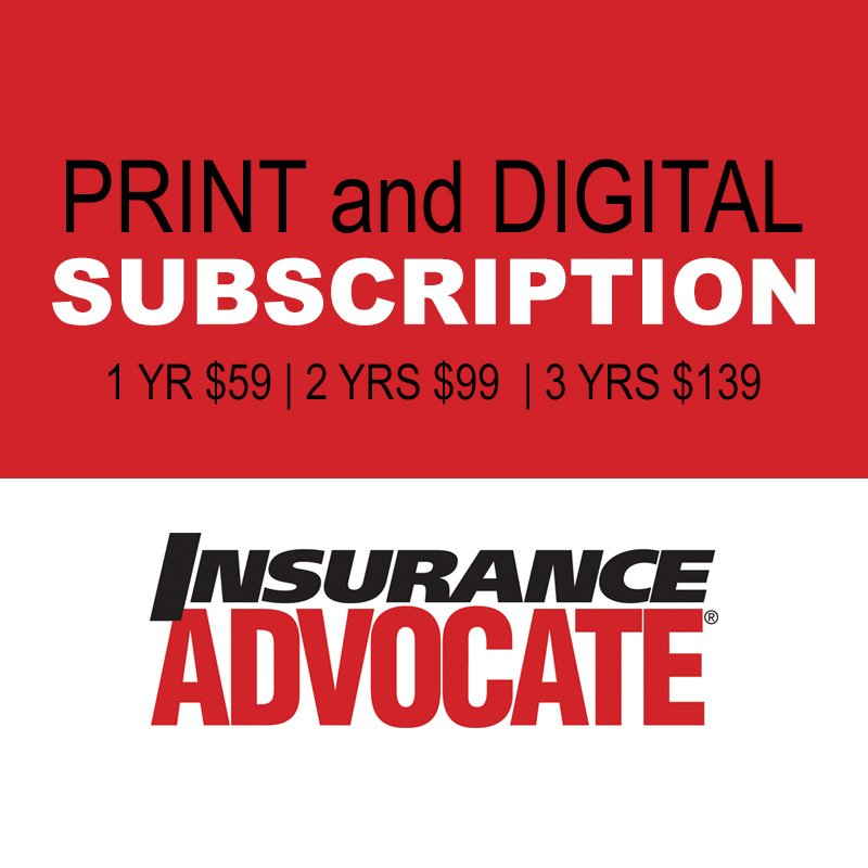 Insurance Advocate Subscription Insurance Advocate